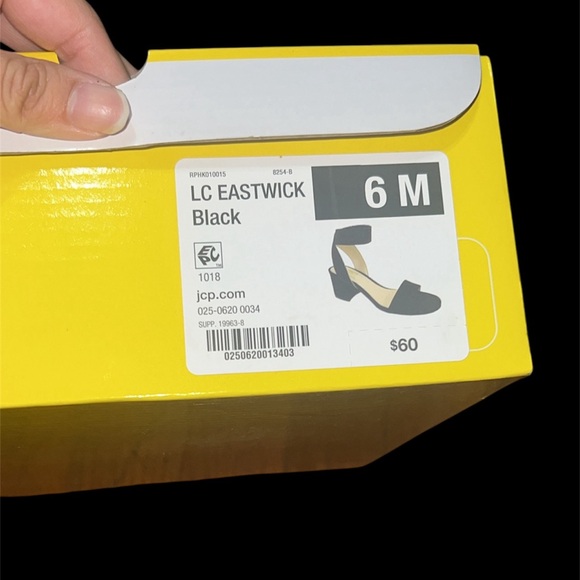 Liz Claiborne Strap Heels from JC Penny in Black #heels #jcpenny #work #office - Picture 4 of 4